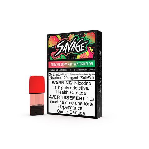 Strawberry Kiwi Watermelon By Savage CLOSED PODS STLTH