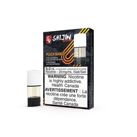 Peach Mango By Shijin Vapor PODS STLTH