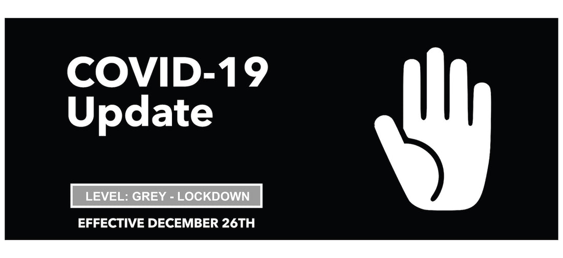 PROVINCE WIDE LOCKDOWN AS OF DECEMBER 26th