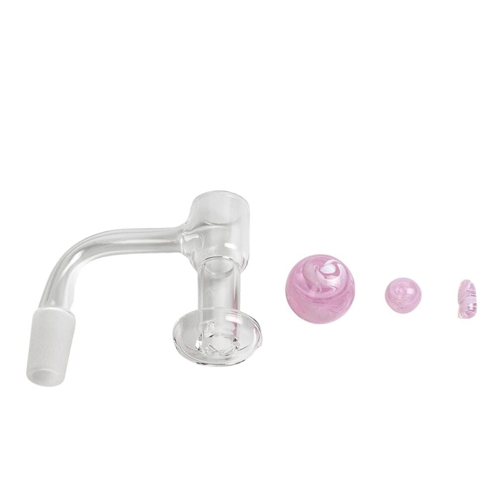 14mm 90 Degree Terp Slurper Fully Welded Quartz Banger Design 1 Cold Turkey Juice inc 