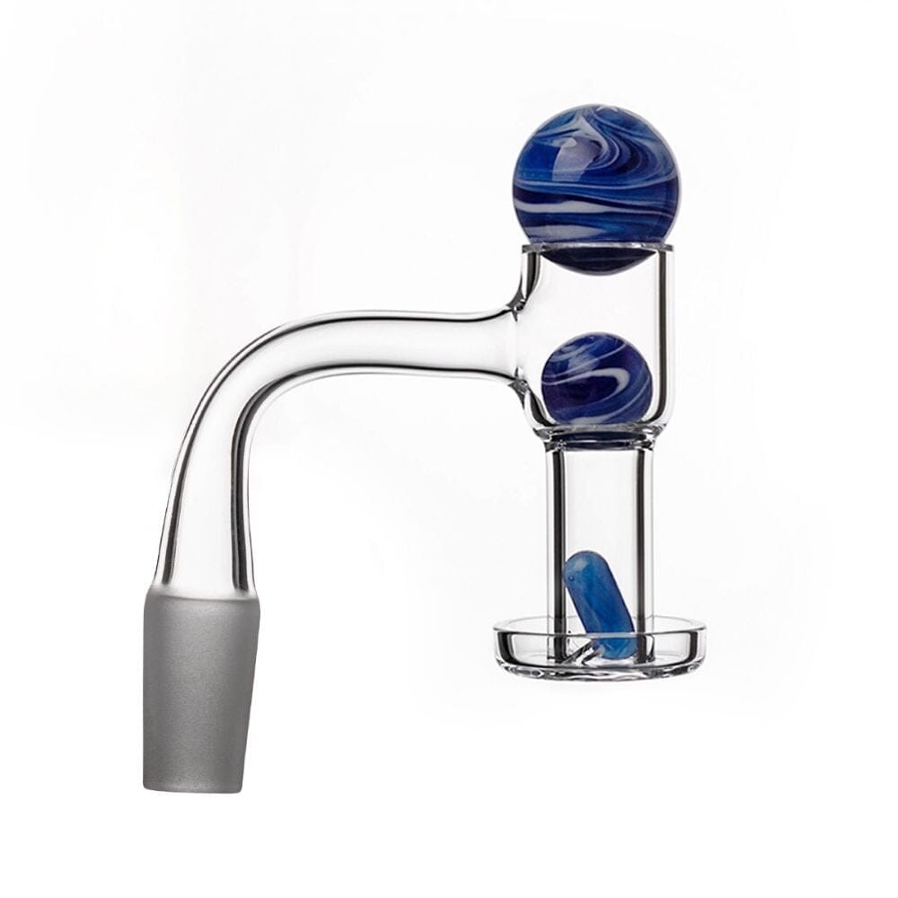 14mm 90 Degree Terp Slurper Fully Welded Quartz Banger Design 2 Cold Turkey Juice inc 