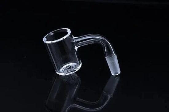 25mm Quartz 90° flat top Male Banger None Branded cannabis vaporizer OG Original 