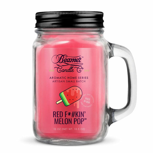 Red F*#kin Melon Pop (4oz) Candles Beamer 