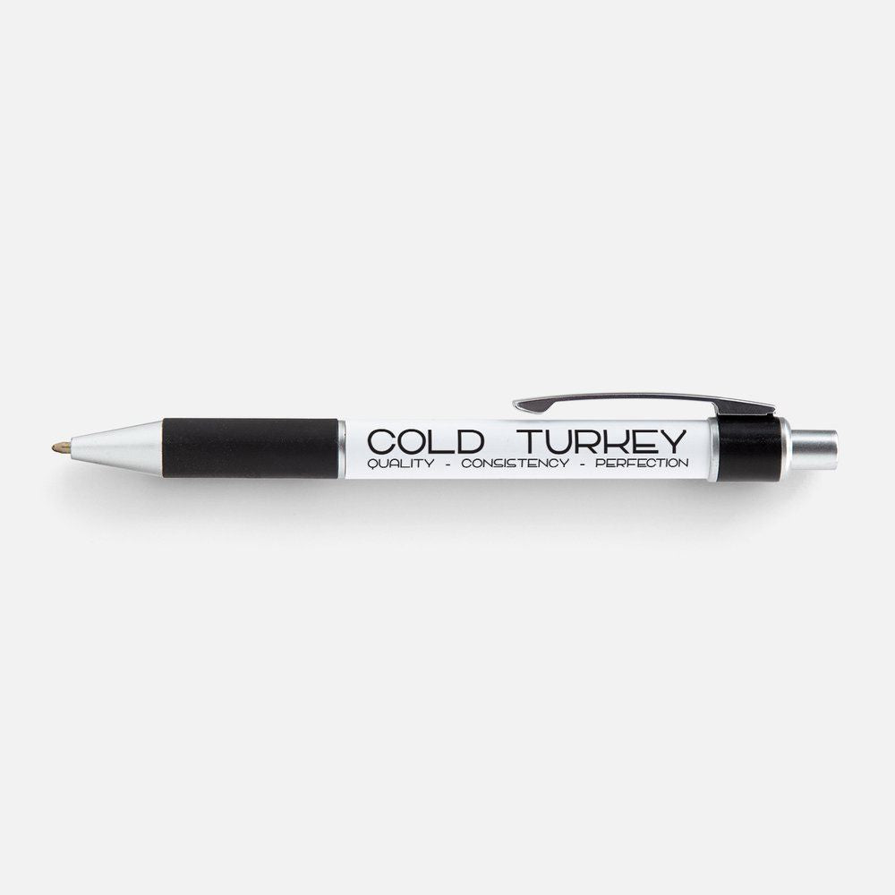 C.T.J. Ballpoint Pen Merch Cold Turkey Juice inc 