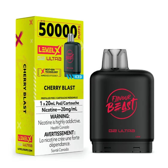 Cherry Blast - Level X G2 Ultra Disposable Level X G2 Ultra FB 
