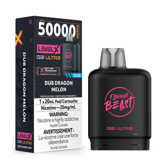Dub Dragon Melon - Level X G2 Ultra Disposable Level X G2 Ultra FB 