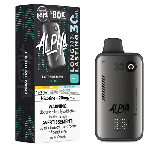 Alpha - Extreme Mint Disposable Flavour Beast Alpha 