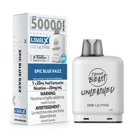 Epic Blue Razz Level X G2 Ultra Disposable Level X G2 Ultra FB 