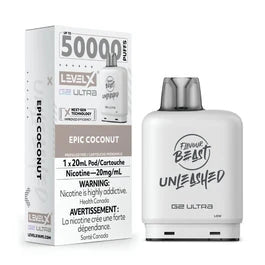 Epic Coconut Level X G2 Ultra Disposable Level X G2 Ultra FB 20mg - 2% 