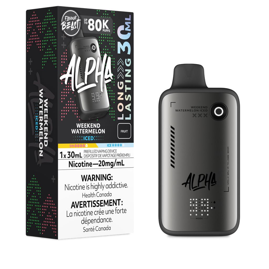 Alpha - Weekend Watermelon Disposable Flavour Beast Alpha 