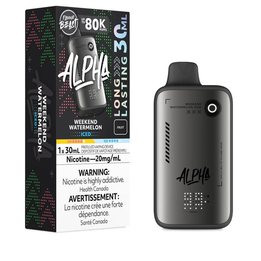 Alpha - Weekend Watermelon Disposable Flavour Beast Alpha 
