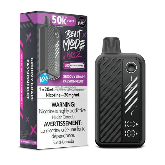 Groovy Grape Passionfruit - Beast Mode Max 2 Disposable Beast Mode Max 2 