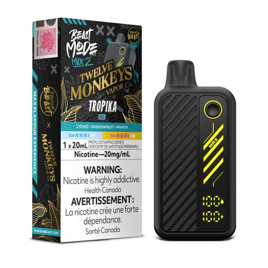 Tropika - Beast Mode Max 2 Disposable Beast Mode Max 2 20mg - 2% 