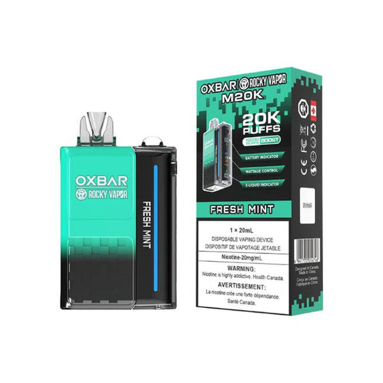 Fresh Mint - Oxbar 20k Disposable Oxbar 20mg - 2% 