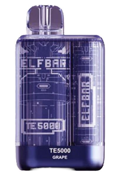 Grape - Elf Bar TE5000 Disposable Elf Bar 