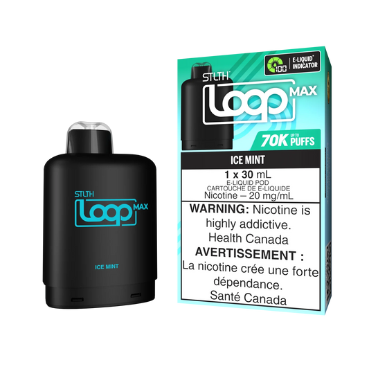 Ice Mint - STLTH Loop MAX 70k Disposable STLTH LOOP MAX 