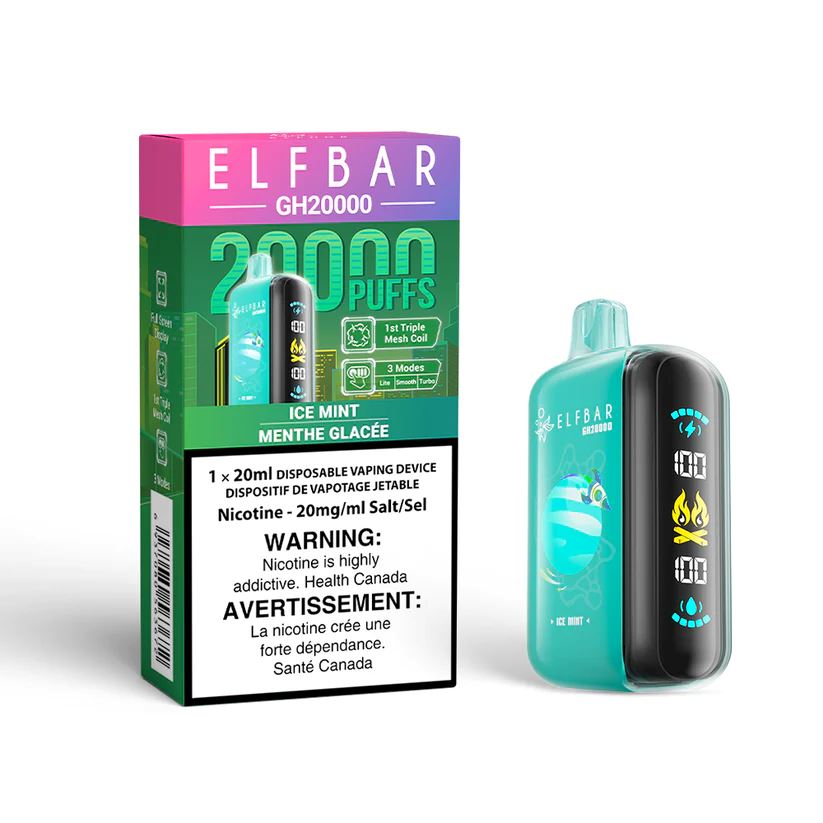 Ice Mint - Elf Bar 20k Disposable Elf Bar 20k 20mg - 2% 