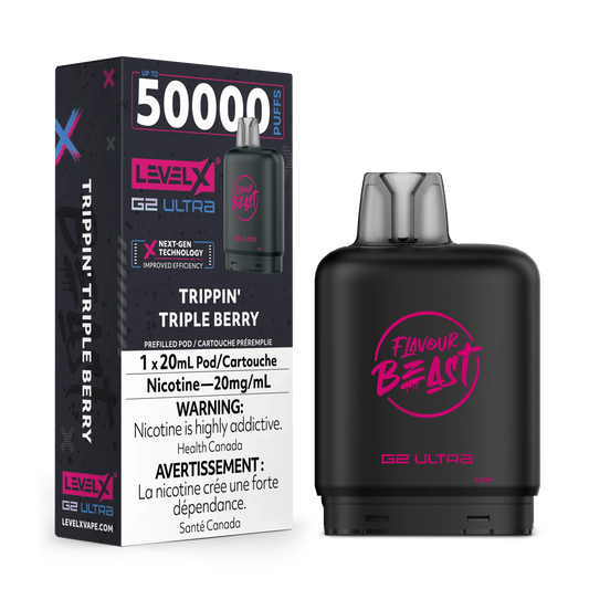 Trippin Triple Berry- Level X G2 Ultra Disposable Level X G2 Ultra FB 