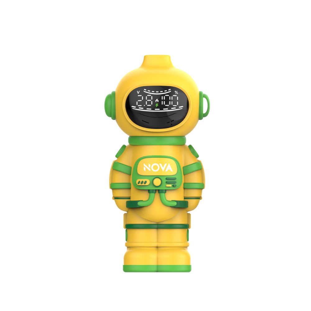 Spaceman 650mAH REGULATED DEVICE SPACEMAN Yellow & Green 