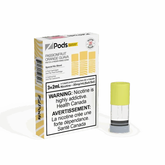 Passion Fruit Orange Guava- Z Pods CLOSED PODS Z Labs 