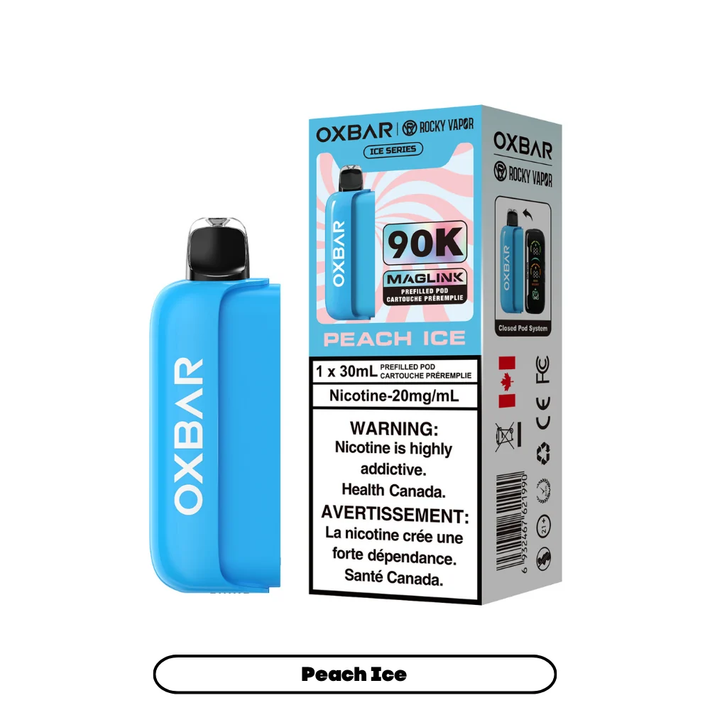 Peach Ice- Maglink 90K Prefilled Pod
