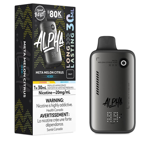 Alpha - Meta Melon Citrus Disposable Flavour Beast Alpha 