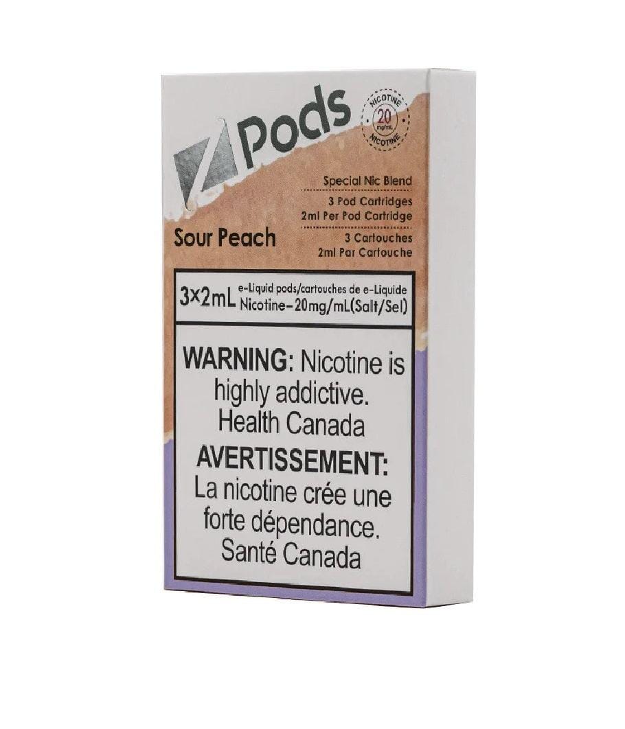 Sour Peach - Z Pods CLOSED PODS Z Labs 