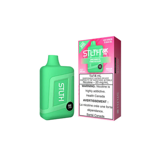 Apple Berry Ice - STLTH 8K Pro Disposable Stlth Disposables 20mg - 2% 