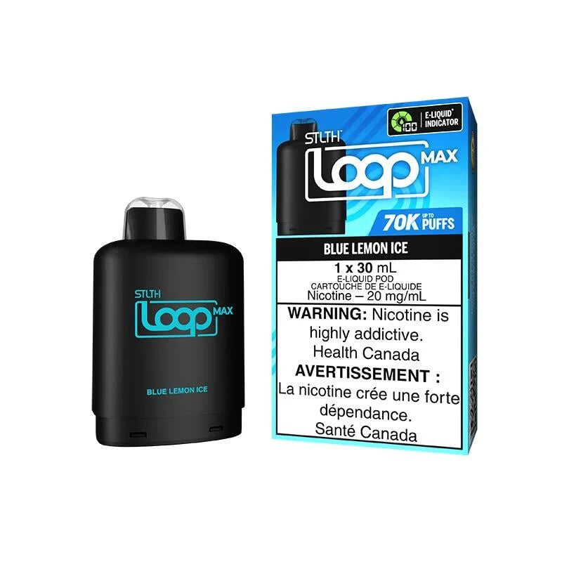 Blue Lemon Ice - STLTH Loop MAX 70k Disposable STLTH LOOP MAX 