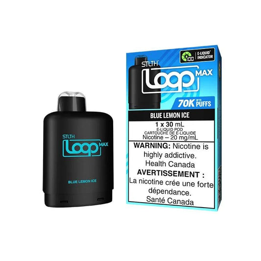 Blue Lemon Ice - STLTH Loop MAX 70k Disposable STLTH LOOP MAX 