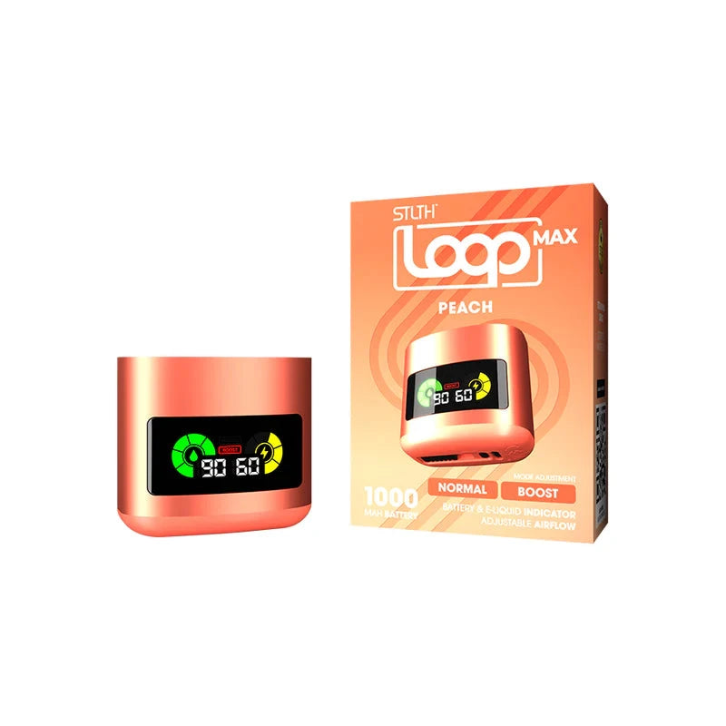 STLTH Loop Max Closed Pod System STLTH LOOP Peach 