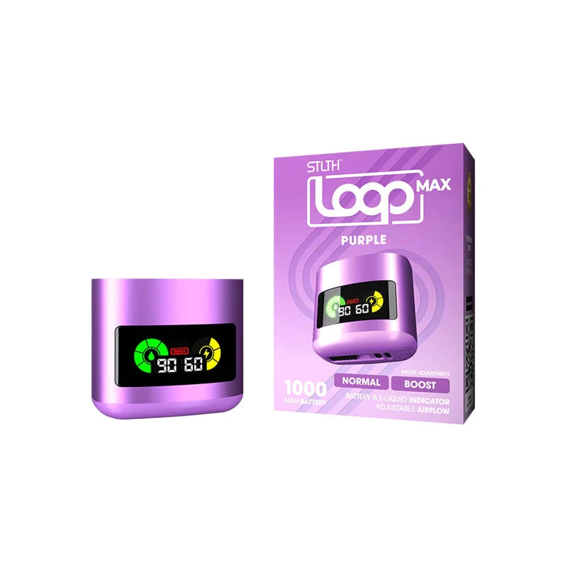 STLTH Loop Max Closed Pod System STLTH LOOP Purple 