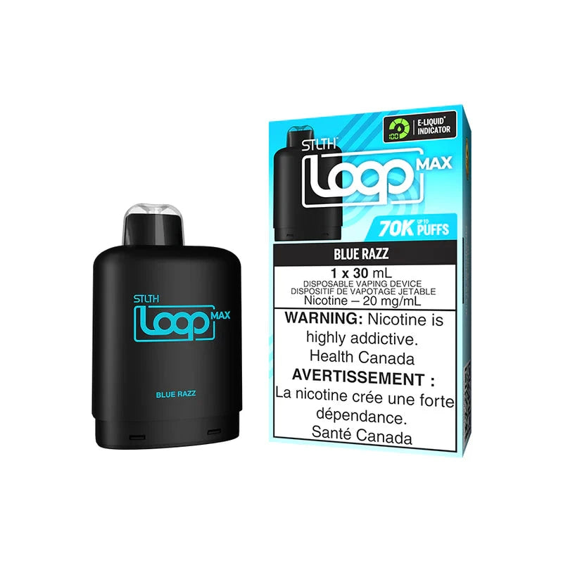 Blue Razz - STLTH Loop MAX 70k Disposable STLTH LOOP MAX 