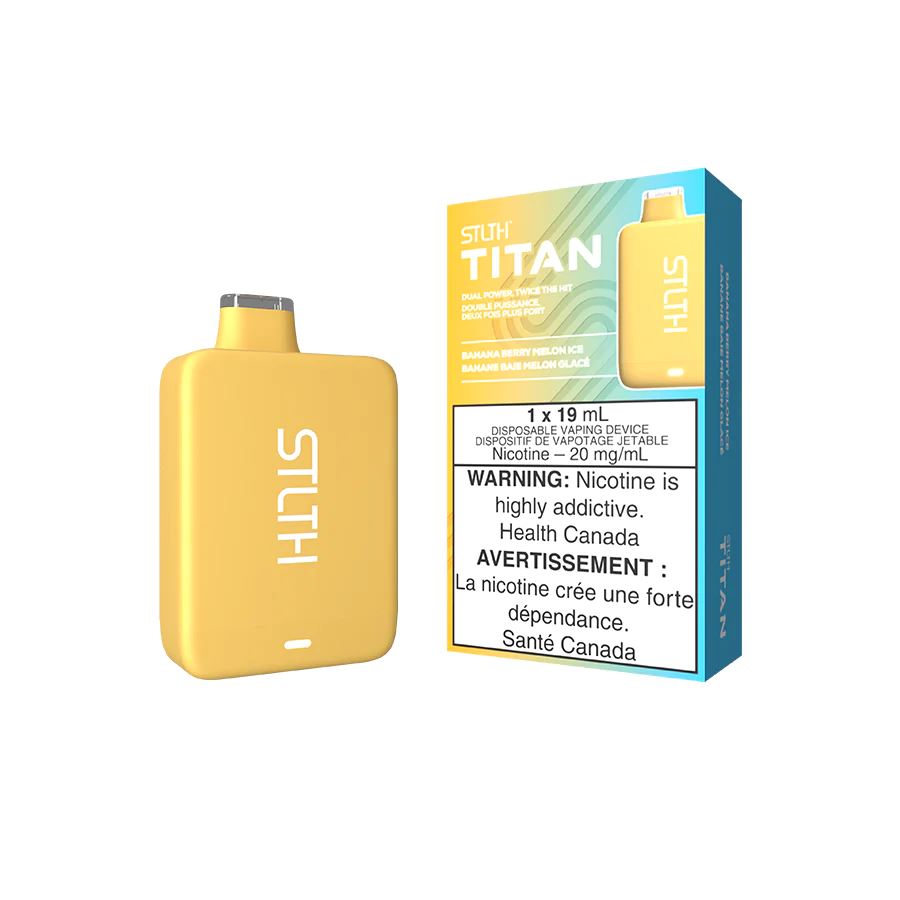 Banana Berry Melon Ice - Stlth Titan Disposable Stlth Disposables 20mg - 2% 