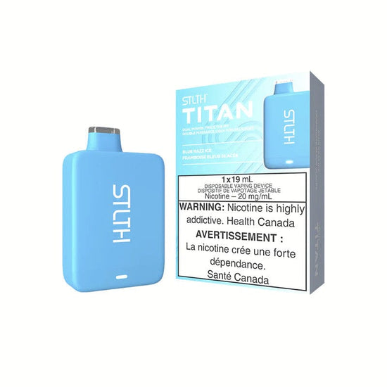Blue Razz Ice - Stlth Titan Disposable Stlth Disposables 20mg - 2% 