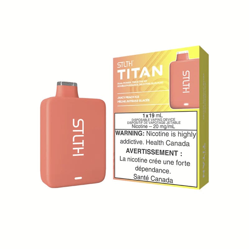 Juicy Peach Ice - Stlth Titan Disposable Stlth Disposables 20mg - 2% 