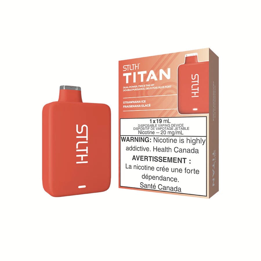 Strawnana Ice - Stlth Titan Disposable Stlth Disposables 20mg - 2% 