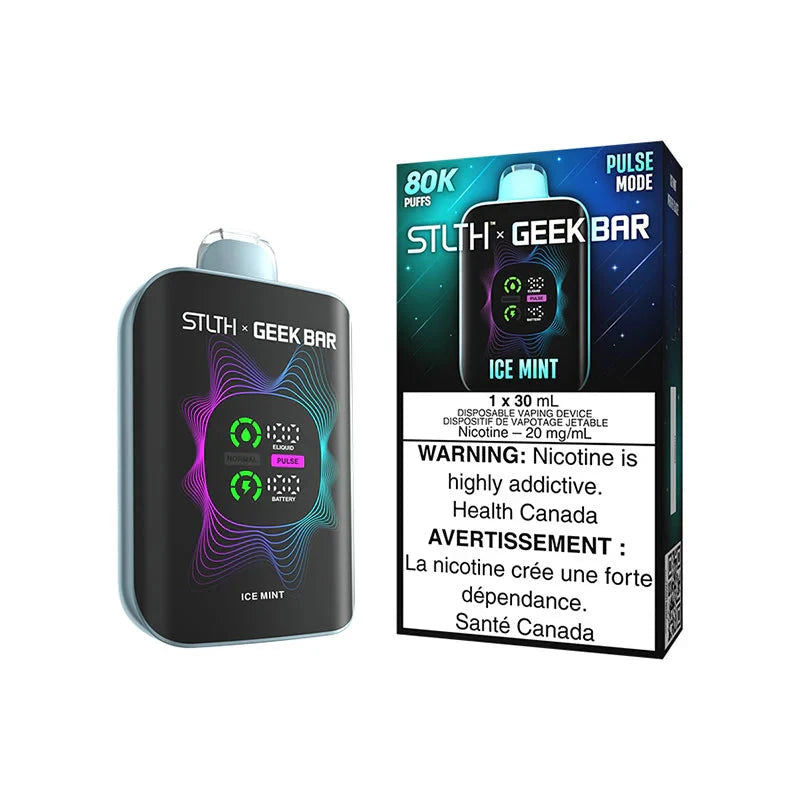 Ice Mint- Stlth X Geek Bar 80k Disposable Stlth X Geek Bar 80K 
