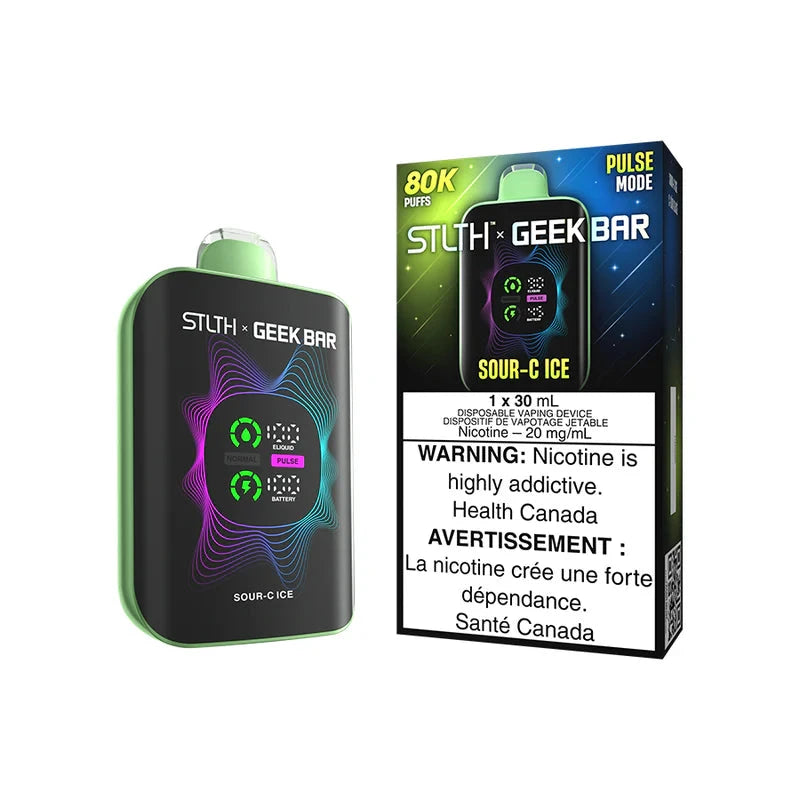 Sour C Ice - Stlth X Geek Bar 80k Disposable Stlth X Geek Bar 80K 