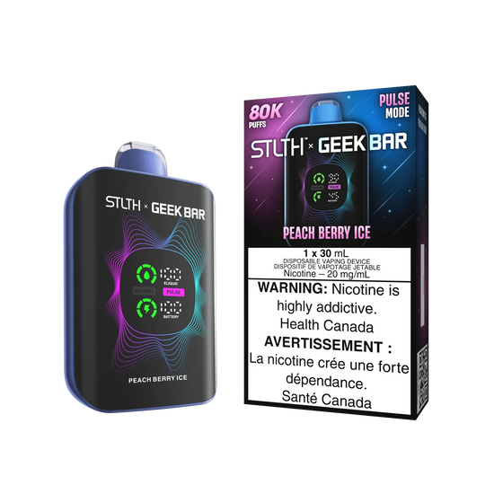 Peach Berry Ice - Stlth X Geek Bar 80k Disposable Stlth X Geek Bar 80K 
