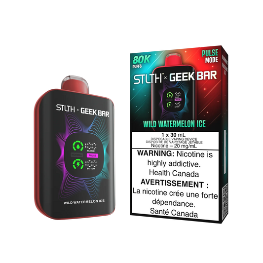 Stlth X Geek Bar 80k Wild Watermelon Ice Disposable Stlth X Geek Bar 80K 