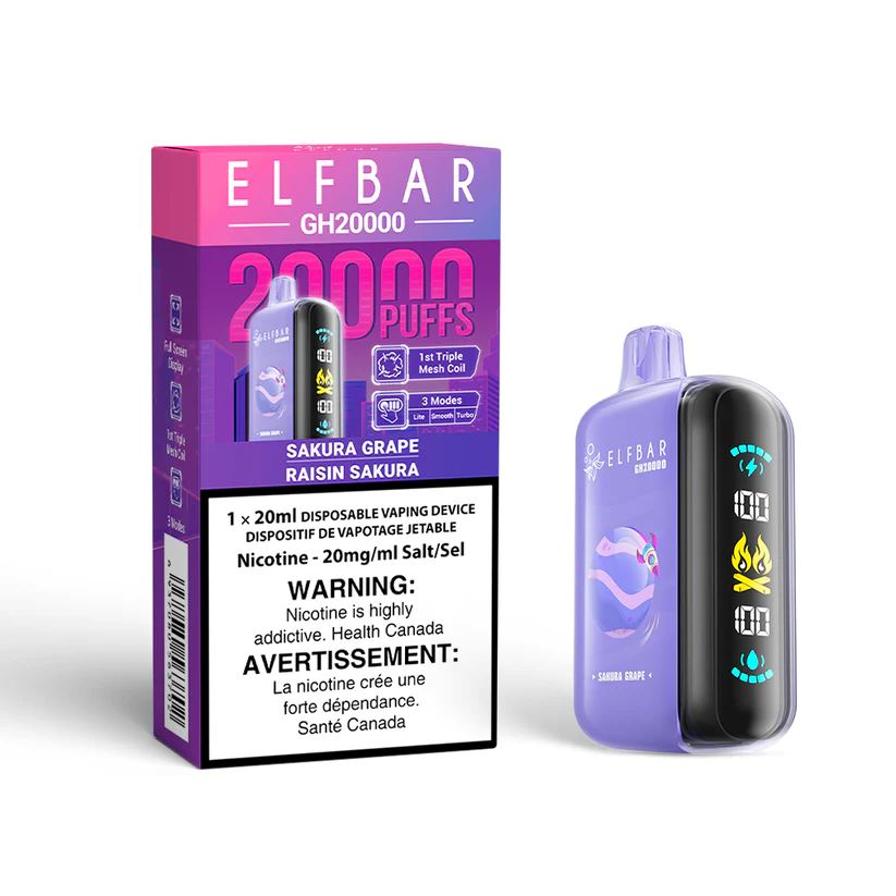 Sakura Grape - Elf Bar 20k Disposable Elf Bar 20k 20mg - 2% 