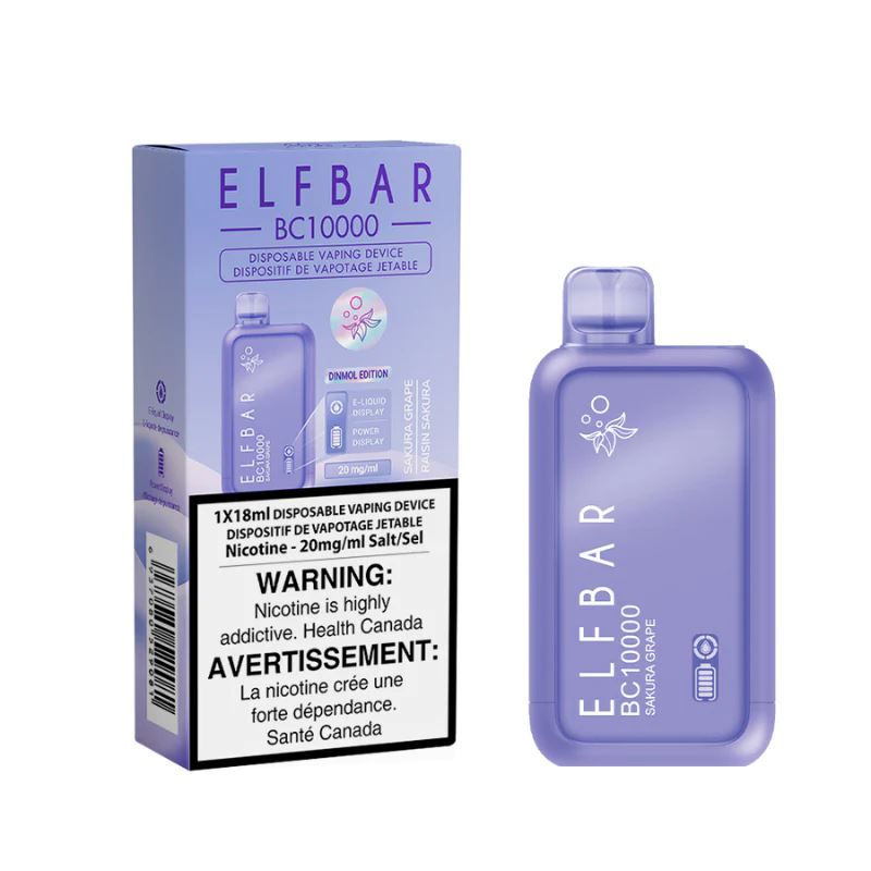 Sakura Grape - Elf Bar BC10000 Disposable Elf Bar 20mg - 2% 