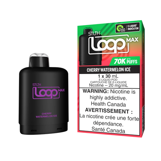 Cherry Watermelon Ice - STLTH Loop MAX 70k Disposable STLTH LOOP MAX 