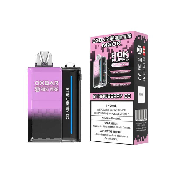 Strawberry CC - Oxbar 20k Disposable Oxbar 20mg - 2% 