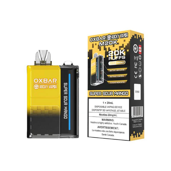 Super Sour Mango - Oxbar 20k Disposable Oxbar 20mg - 2% 
