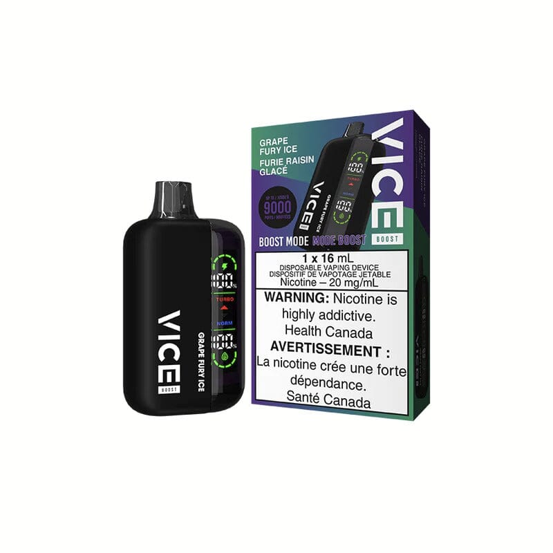 Grape Fury Ice - Vice Boost Disposable Vice 20mg - 2% 