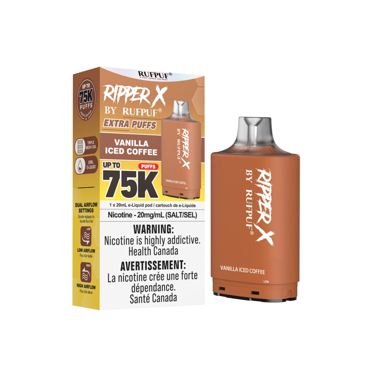 Vanilla Iced Coffee - Ripper X 75K