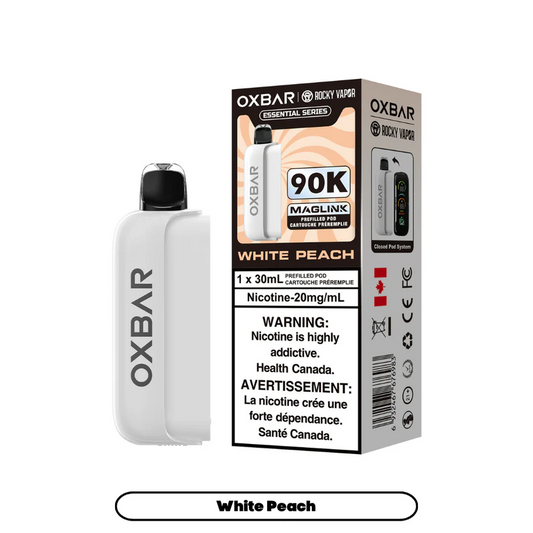 White Peach - Maglink 90K Prefilled Pod
