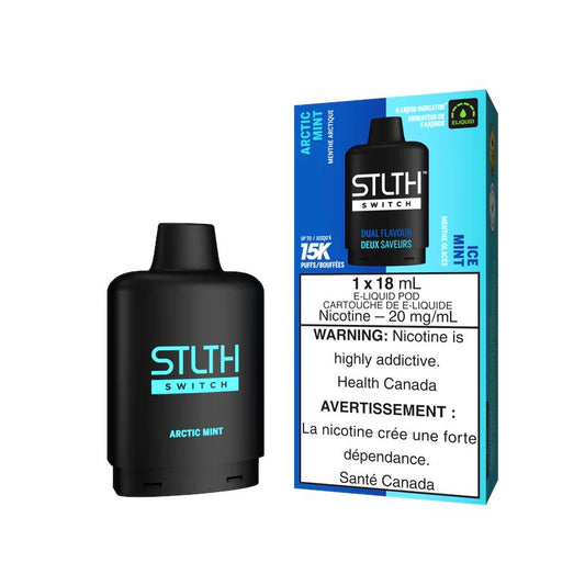 Arctic Mint/Ice Mint - STLTH Switch 15k Disposable STLTH SWITCH 20mg - 2% 